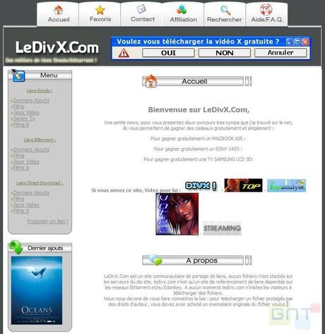 LeDivx.com : 1 million d’euros demandés