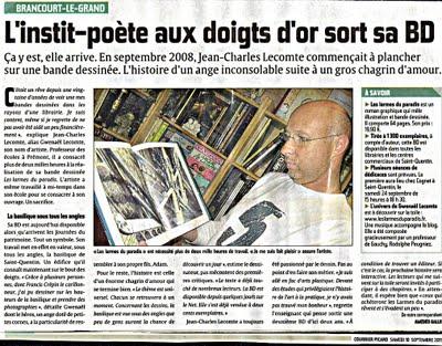 LE COURRIER PICARD du 10 Septembre 2011