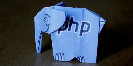 php origami elephant 140811 Léléphant PHP en origami, ça vous branche ?