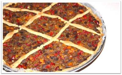 La recette Poivron : Tarte du soleil aux poivrons