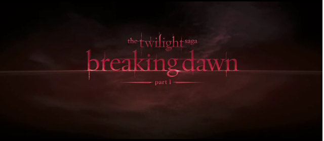 Images de la bande annonce de Breaking Dawn
