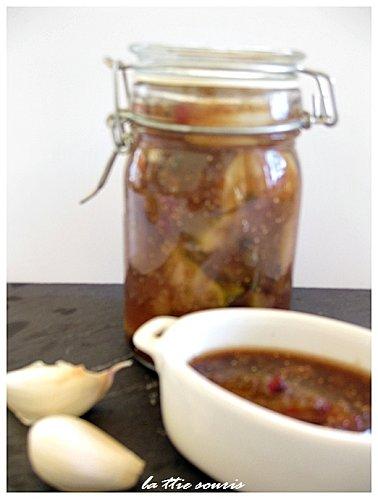 chutney ail et figues