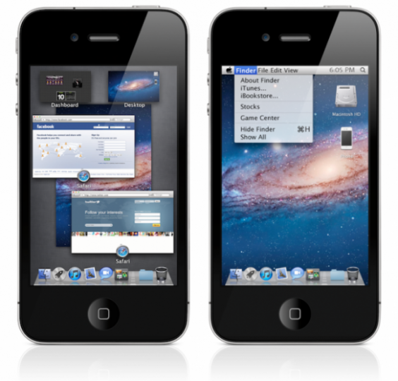 ios lion 564x540 Donnez un air dOS X Lion à votre iPhone