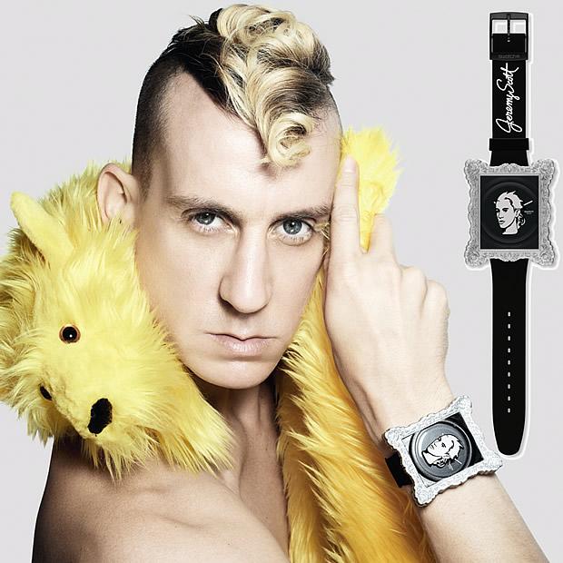 Jeremy Scott signe une nouvelle collection de montres pour Swatch