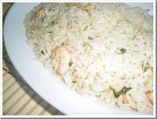 riz aux crevettes5