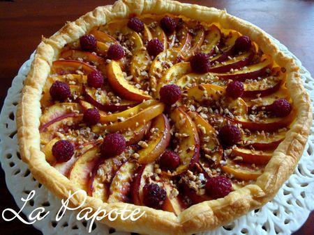 Recette de la semaine - épisode 121 Tarte_fine_nectarine_framboises