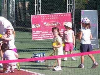 Ma filleule est une star de Tennis