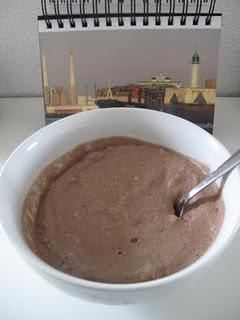 Dessert: Mousse ultra-légère Banane Cacao