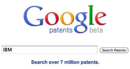 Google Patents IBM 1023 nouveaux brevets pour Google !