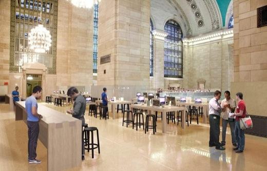 [Photos] Vers le plus grand Apple Store du monde...