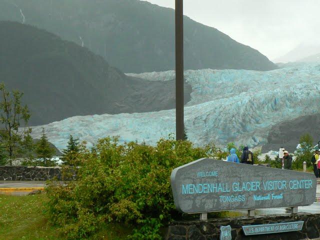 Croisière en Alaska: le Glacier de Mendenhall