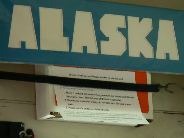 Croisière en Alaska: le Glacier de Mendenhall