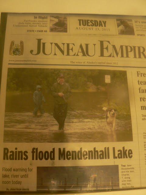 Croisière en Alaska: le Glacier de Mendenhall