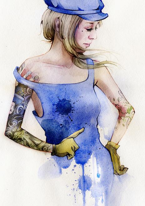 Dmitriy Rebus Larin 05 Les aquarelles de Dmitriy Rebus Larin