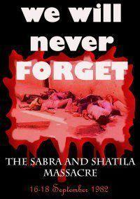 Sabra et Chatila: jamais on oubliera