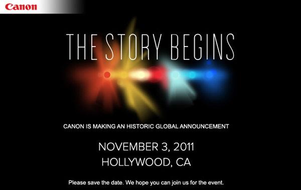 canon hollywood Canon prépare le 3 novembre