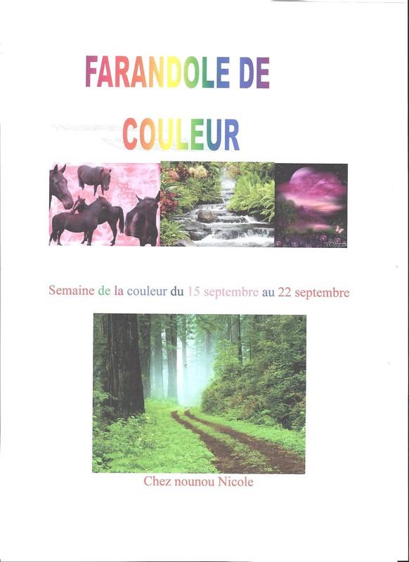 Farandole de couleurs