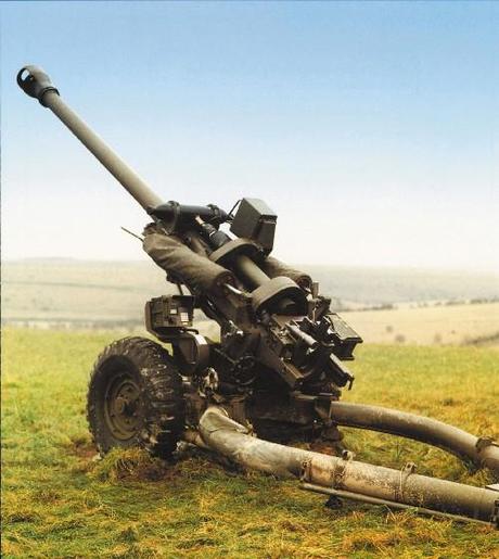 artillerie légère L118 105mm light gun