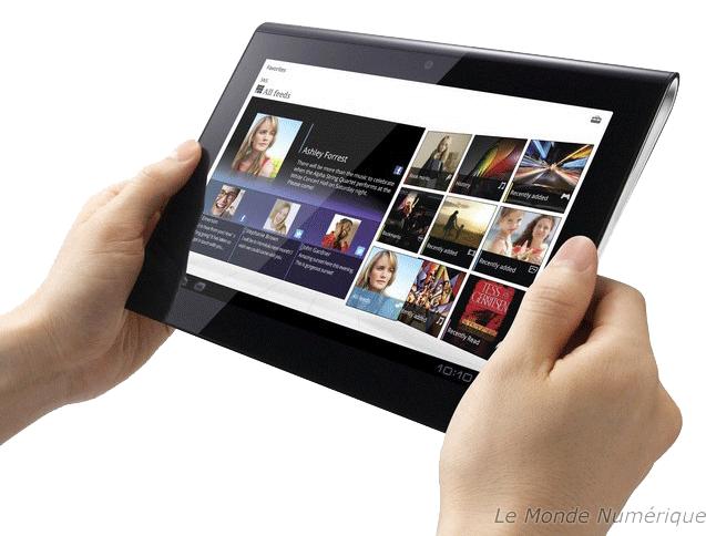 Test de la tablette tactile Sony Tablet S SGPT111FR