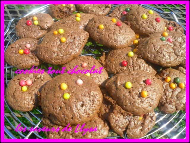 Cookies tout chocolat