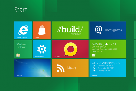 La nouvelle interface Metro de Windows 8