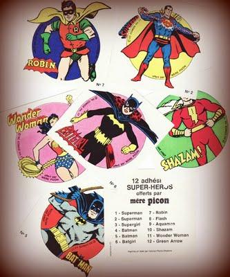 Aux Super héros que nous avons tous été un peu...