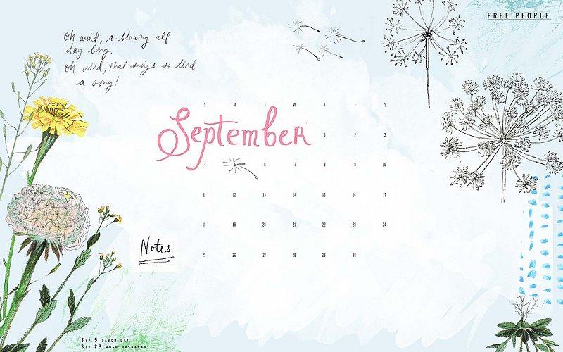 September Calendar