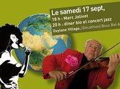 Soirée spectacle, Marc Jolivet, diner concert jazz