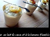 lait coco banane flambée