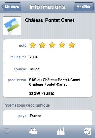 OpenCellar Iphone 10 applications pour préparer votre foire aux vins