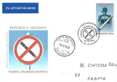 Campagne contre le tabagisme en Moldavie