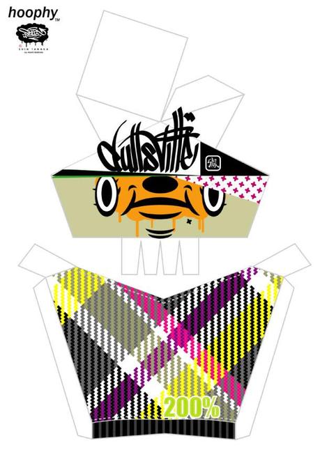 Papertoys hoophy de Shin Tanaka (x 13)