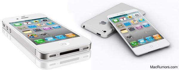 iphone 5 blanc Le Special Event de liPhone 5 devrait avoir lieu le 5 octobre