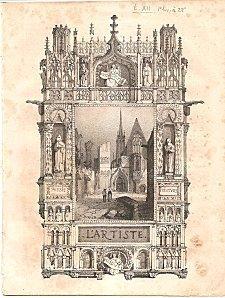 DurandA-FrontispiceLArtiste1836