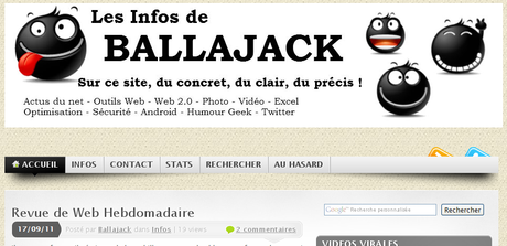 ballajack Le blog du dimanche: Ballajack