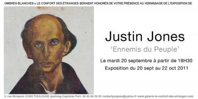 Justin Jones à la Galerie le Confort des Etranges | Toulouse