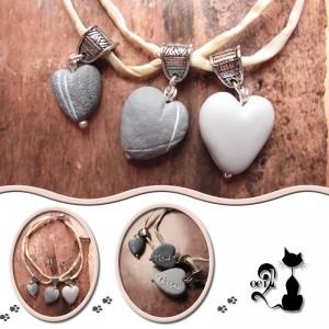 Bracelet coeur Mon caillou