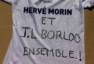 La balle au centre, bien entre les deux yeux