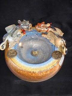 Les fontaines aux Pi Xiu