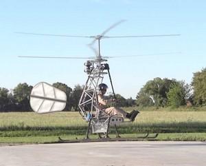 L'hélicoptère électrique de P. Chrétien