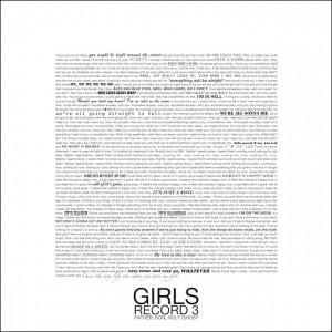 Semaine 37 : Girls - Record 3 Father, Son, Holy Ghost [True Panther Sounds]