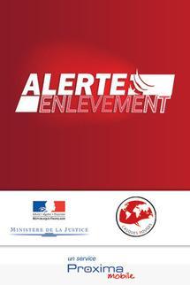 L'application ''Alerte enlèvement'' sur iPhone, utilisée ce week...