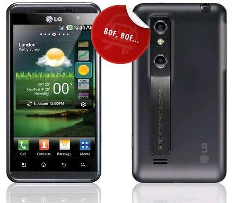 optimus3D Top 10 des smartphones de la rentrée sous Android