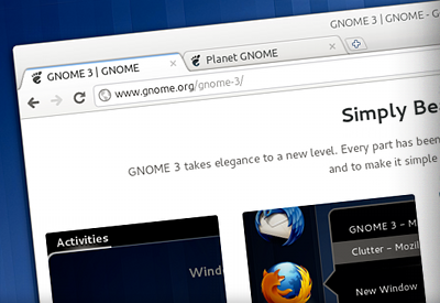 Un Thème Gnome Shell Adwaita pour Google Chrome