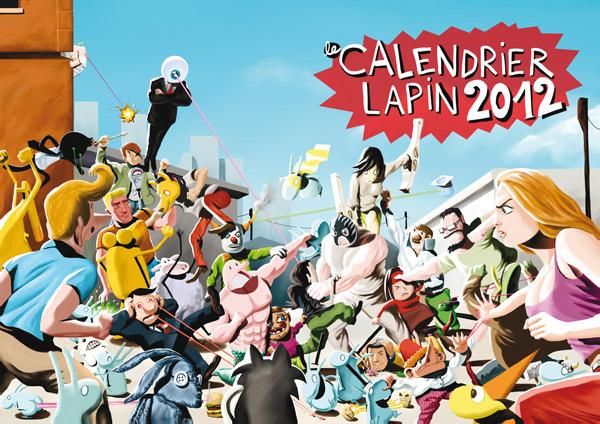 le calendrier lapin