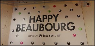 Happy B-Day Citadium Beaubourg !