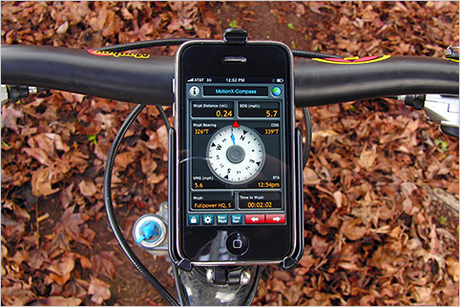 MotionX GPS 4 Bonne résolution : se mettre au vert