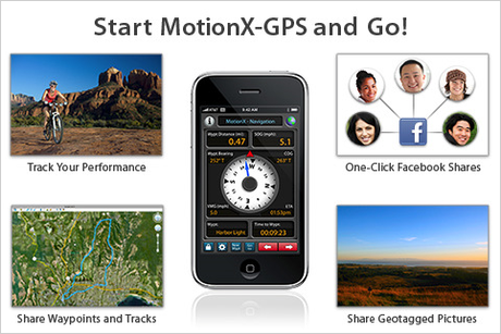 MotionX GPS Bonne résolution : se mettre au vert