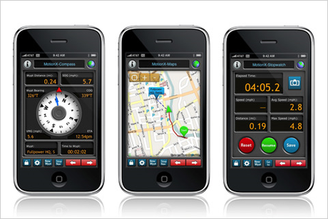 MotionX-GPS 3 MotionX GPS 3 Bonne résolution : se mettre au vert