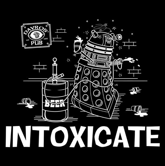 design Un tee shirt Dalek un peu spécial